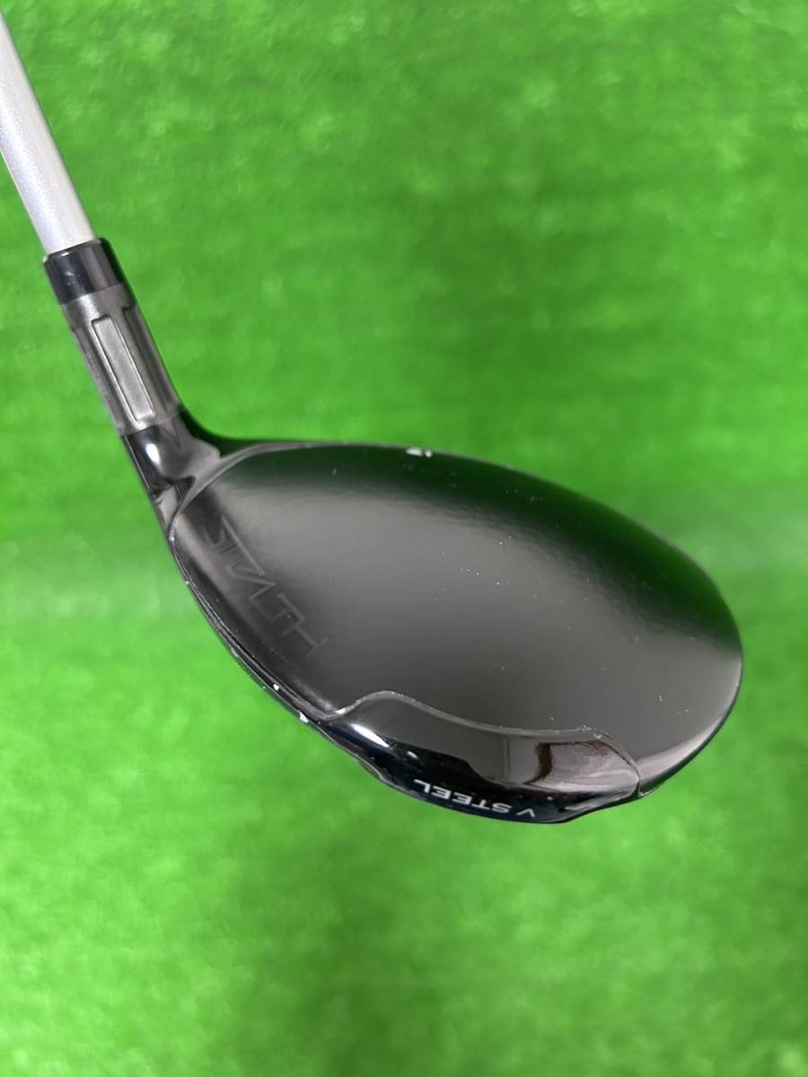 TO191【TaylorMade】STEALTH 2022 5W 18度 TOUR AD UB-6(S)装着 DEMO 試打 ステルス きれいめ 中古品_画像4