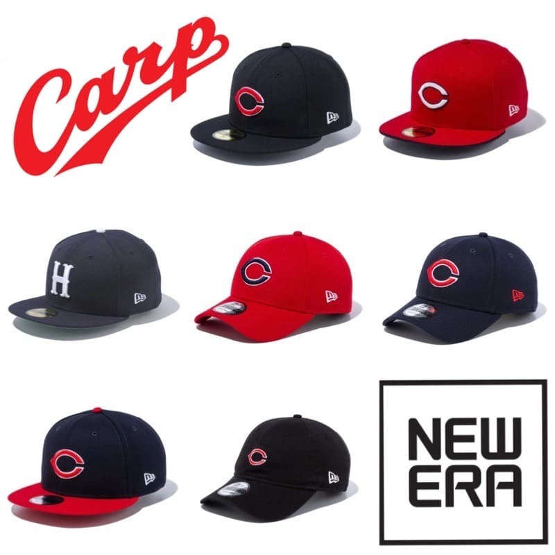 NEWERA ニューエラ 広島 カープ Carp キャップ CAP 帽子 9THIRTY 野球 メンズ レディース ユニセックス フリーサイズ 黒 ブラック_画像4