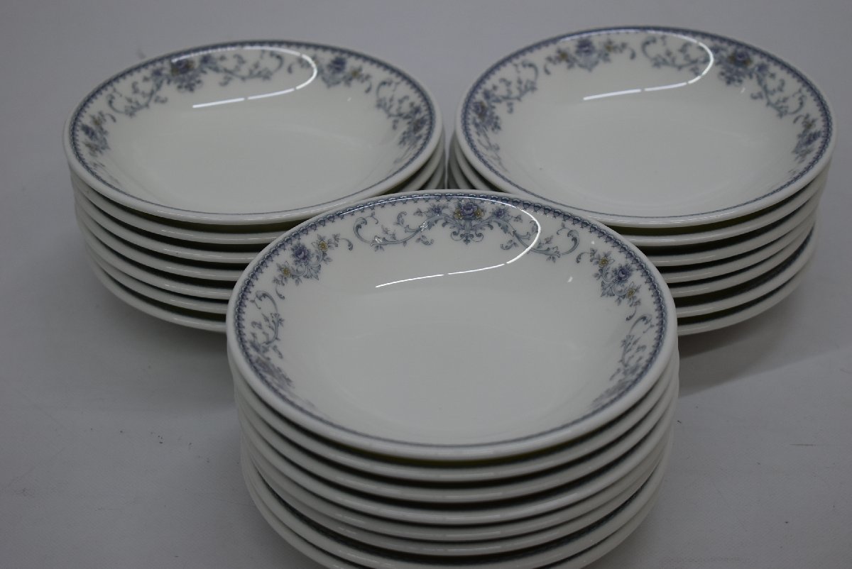 ☆Noritake（ノリタケ）皿径15.0cm×高さ2.8cm ローレライ Bone China ボーンチャイナ9693　20枚セット★9589_画像1