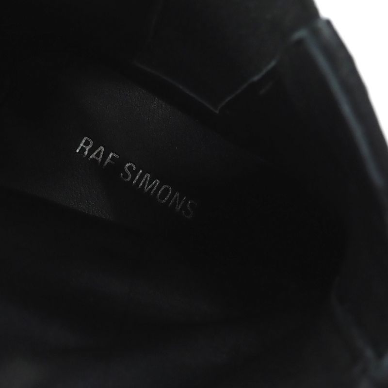 F04437 未使用品 RAF SIMONS RUNNER 2001 レザーブーツ 【サイズ：37】 ブラック ラフシモンズ レディース_画像4