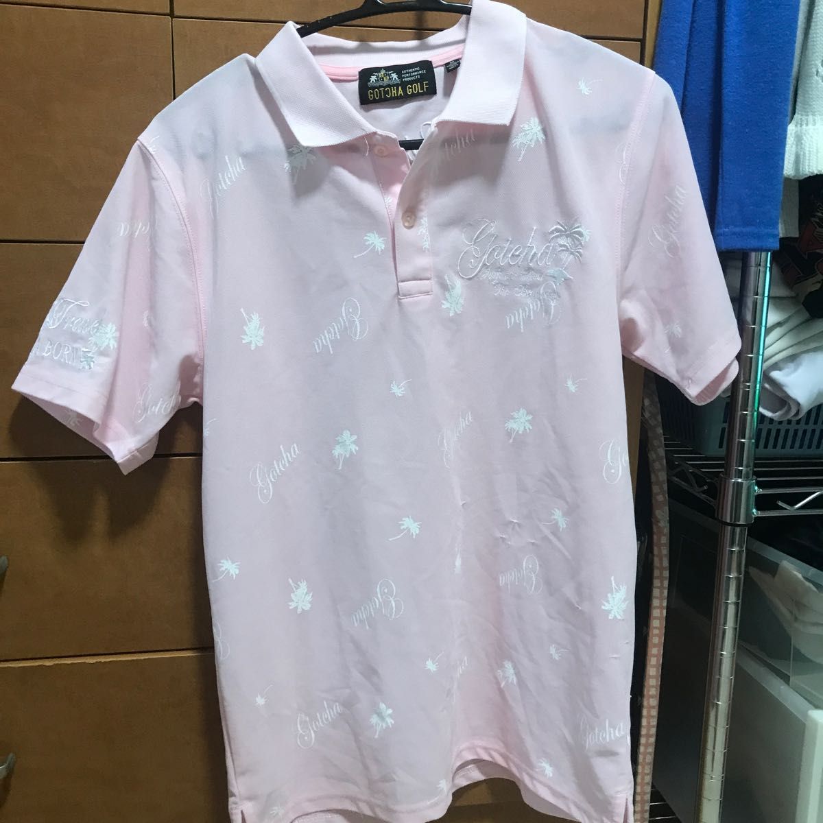 ゴルフウェア☆ガチャ☆ピンクポロシャツ