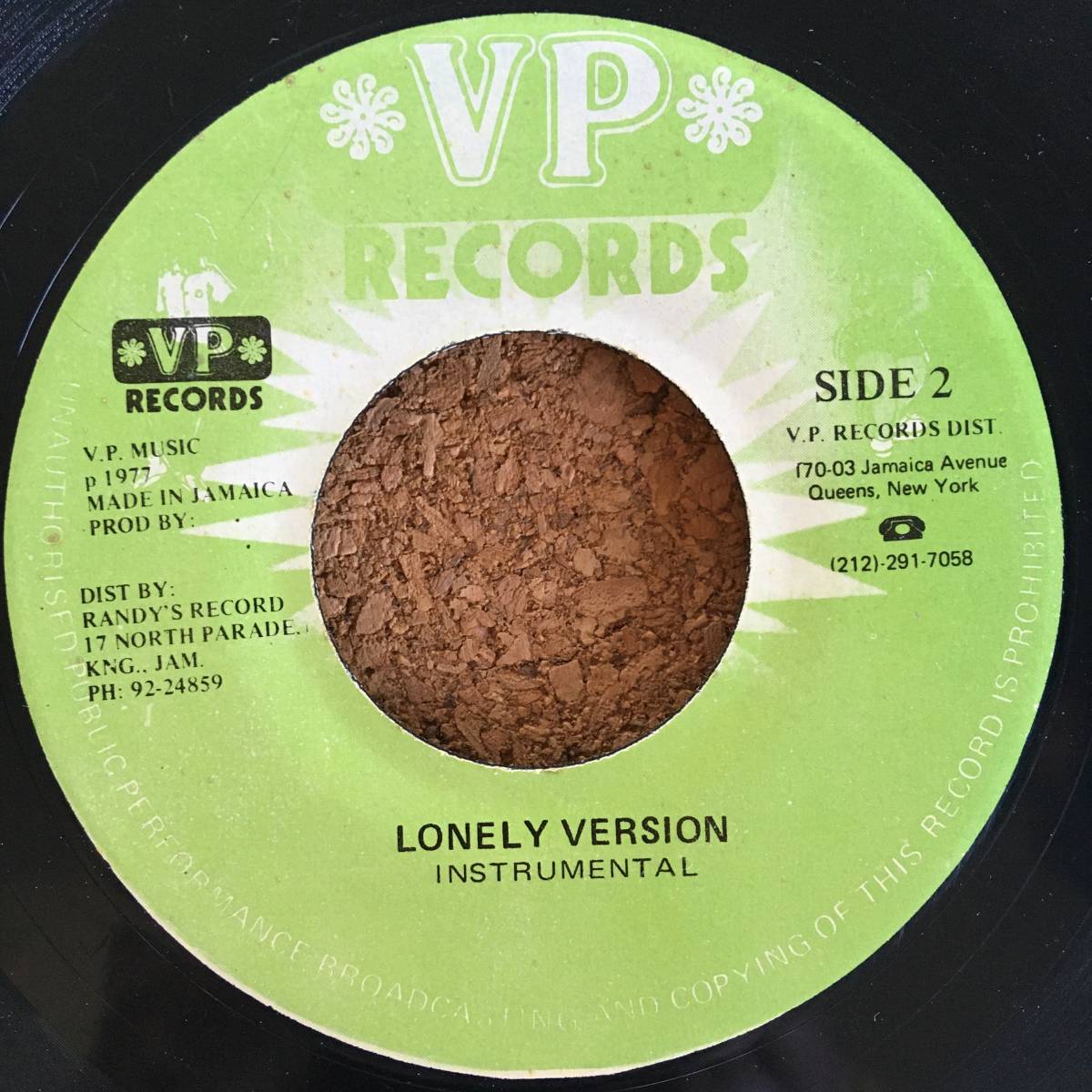 Johnny Clarke / I'll Be Lonely　[VP Records - 108]_画像2