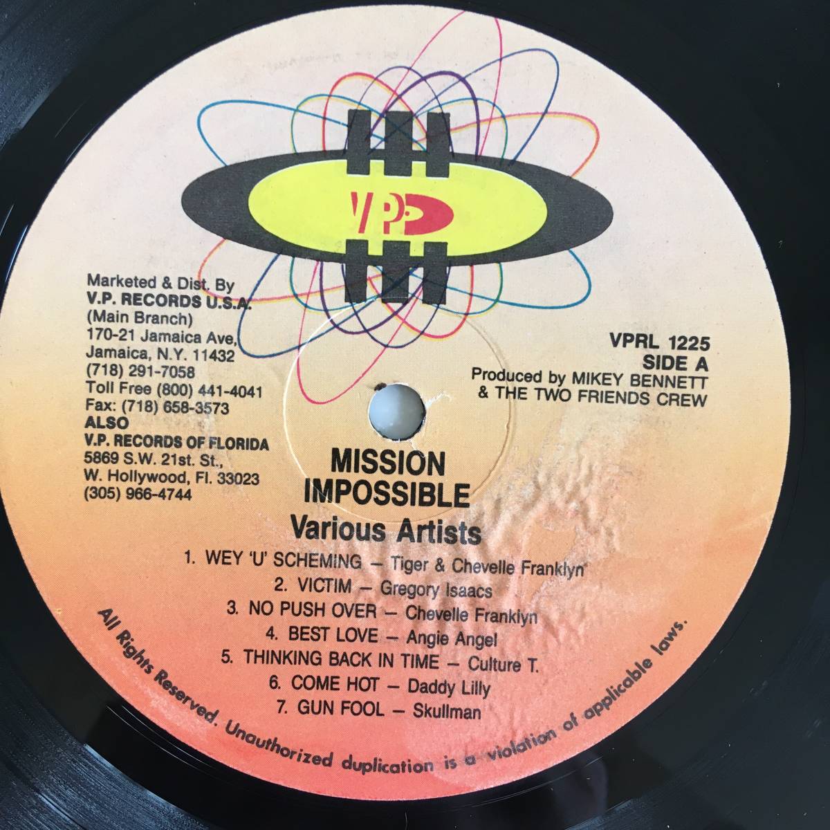 Various / Original Mission Impossible　[VP Records - VPRL1225, Two Friends Records - VPRL1225]_画像3