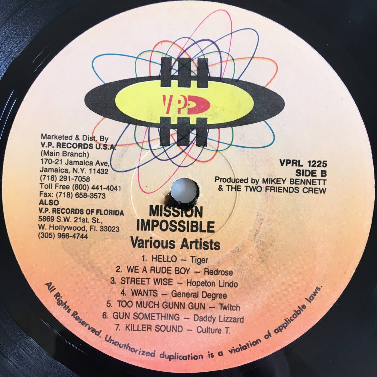 Various / Original Mission Impossible　[VP Records - VPRL1225, Two Friends Records - VPRL1225]_画像4