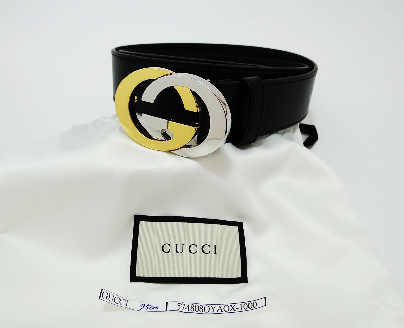 新作モデル 超売れ筋☆GUCCI グッチレザー ベルト Gバックル ☆75cm
