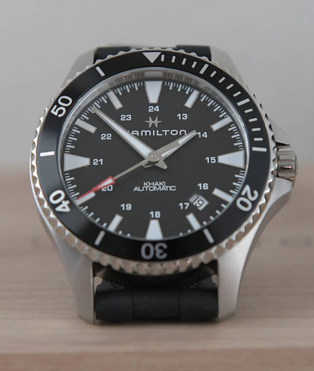 激安特価 新品同様 auto★文字盤ブラック★NATOベルトおまけ★自動巻デイト機能 scuba navy khaki スキューバ★HAMILTON カーキネイビー ハミルトン カーキ 激安特価 新品同様 auto★文字盤ブラック★NATOベルトおまけ★自動巻デイト機能 scuba navy khaki スキューバ★HAMILTON カーキネイビー ハミルトン カーキ