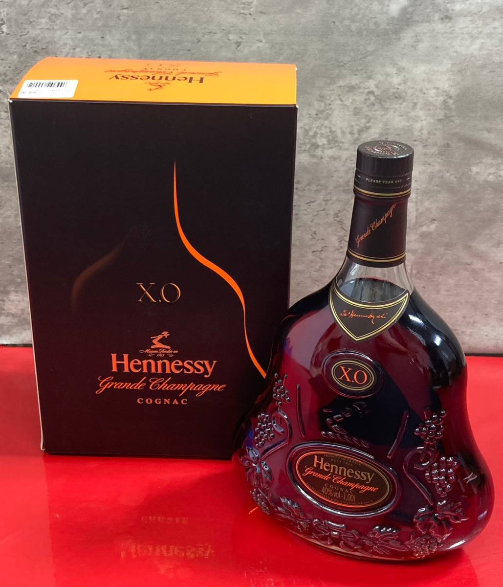 ヤフオク! - 1円～ 未開栓 Hennessy ヘネシー XO グランド...