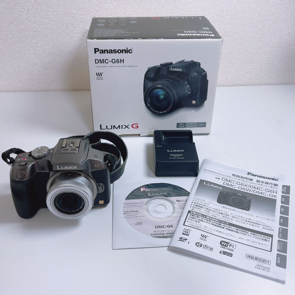 国内発送 Panasonic ミラーレス一眼レフ LUMIX DMC-G6H ルミックス