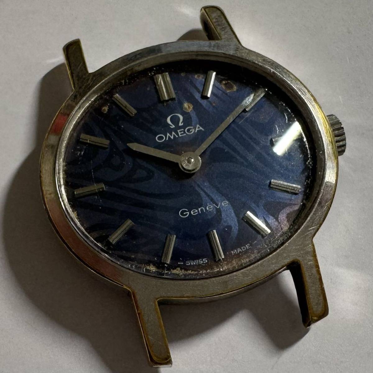 オメガ ジュネーブ 511 0412 Cal.620 オーバル 2針 レディース 腕時計 手巻き OMEGA Geneve 511.0412 ホ-1_画像1