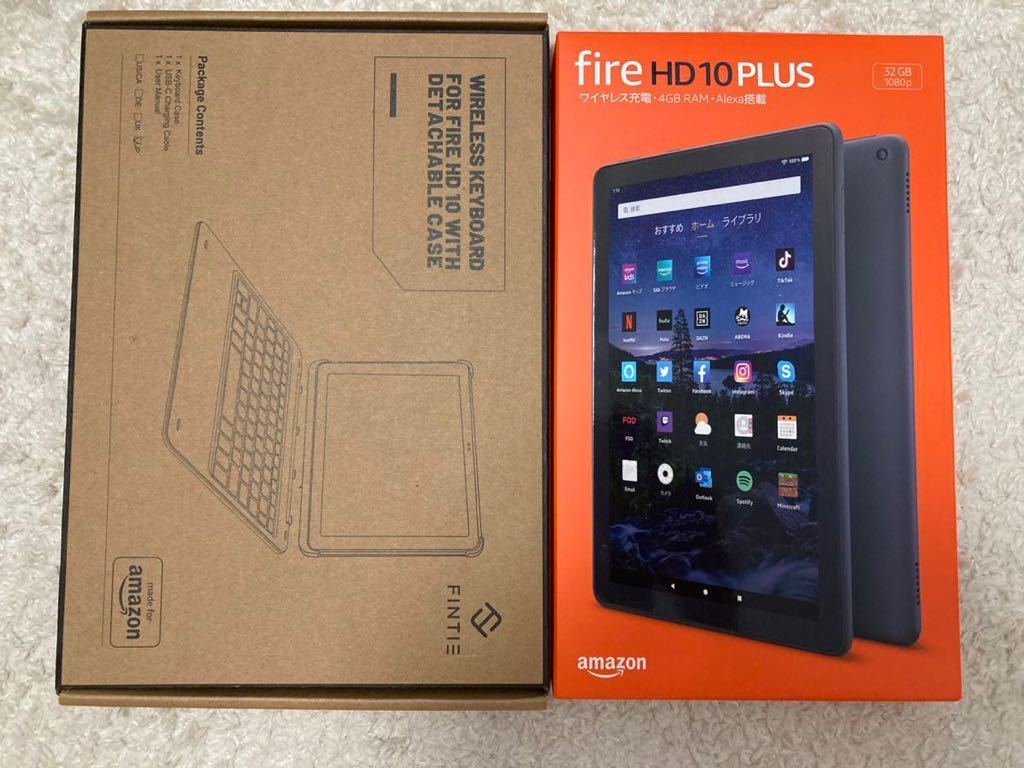 お気にいる Fire HD10 Plus 32GB ワイヤレスキーボード 本体 - j-fell.com