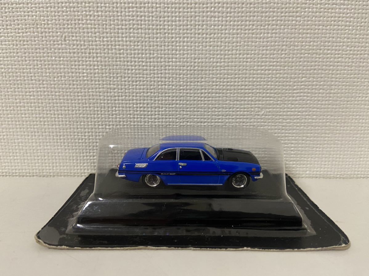 コナミ 1/64 絶版名車コレクション いすゞ ベレット 1600 GTR PR91W 1969 isuzu bellett ブルー_画像3