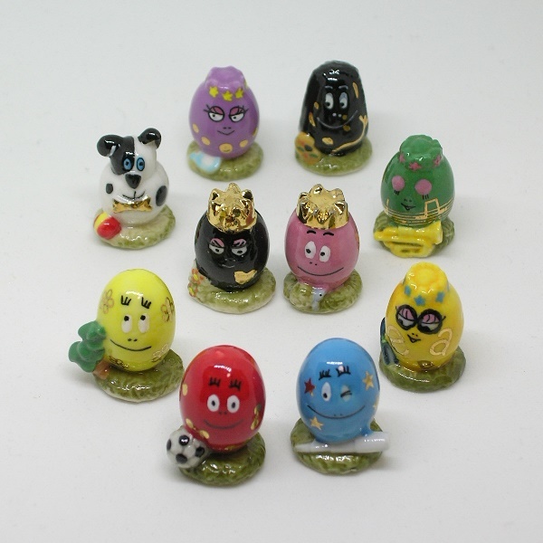 値頃 バーバパパ(Barbapapa)のフェーヴ(フェーブ)/全10個/2010年