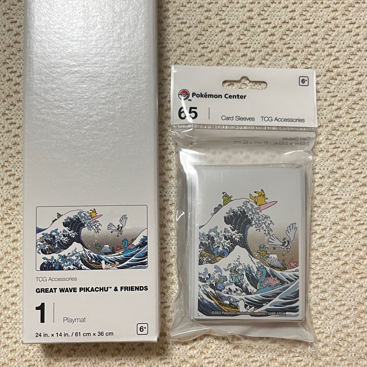 ポケモン wcs2023 プレイマット スリーブ セット 浮世絵|PayPayフリマ