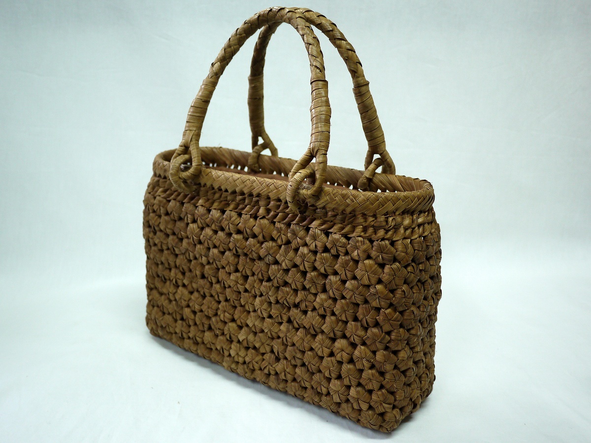  гора ..( гора виноград ) корзина сумка высший класс натуральный материалы шестиугольник цветок плетеный G11