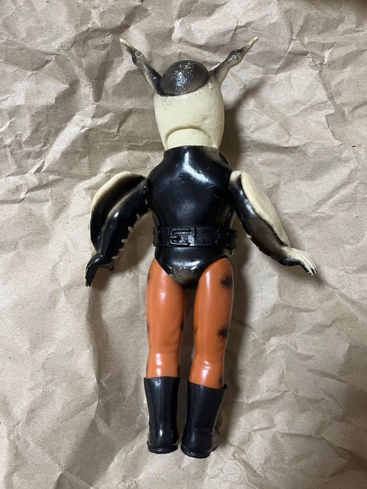 美品】当時物 旧バンダイ ソフビ 当時 仮面ライダー ブルマァク