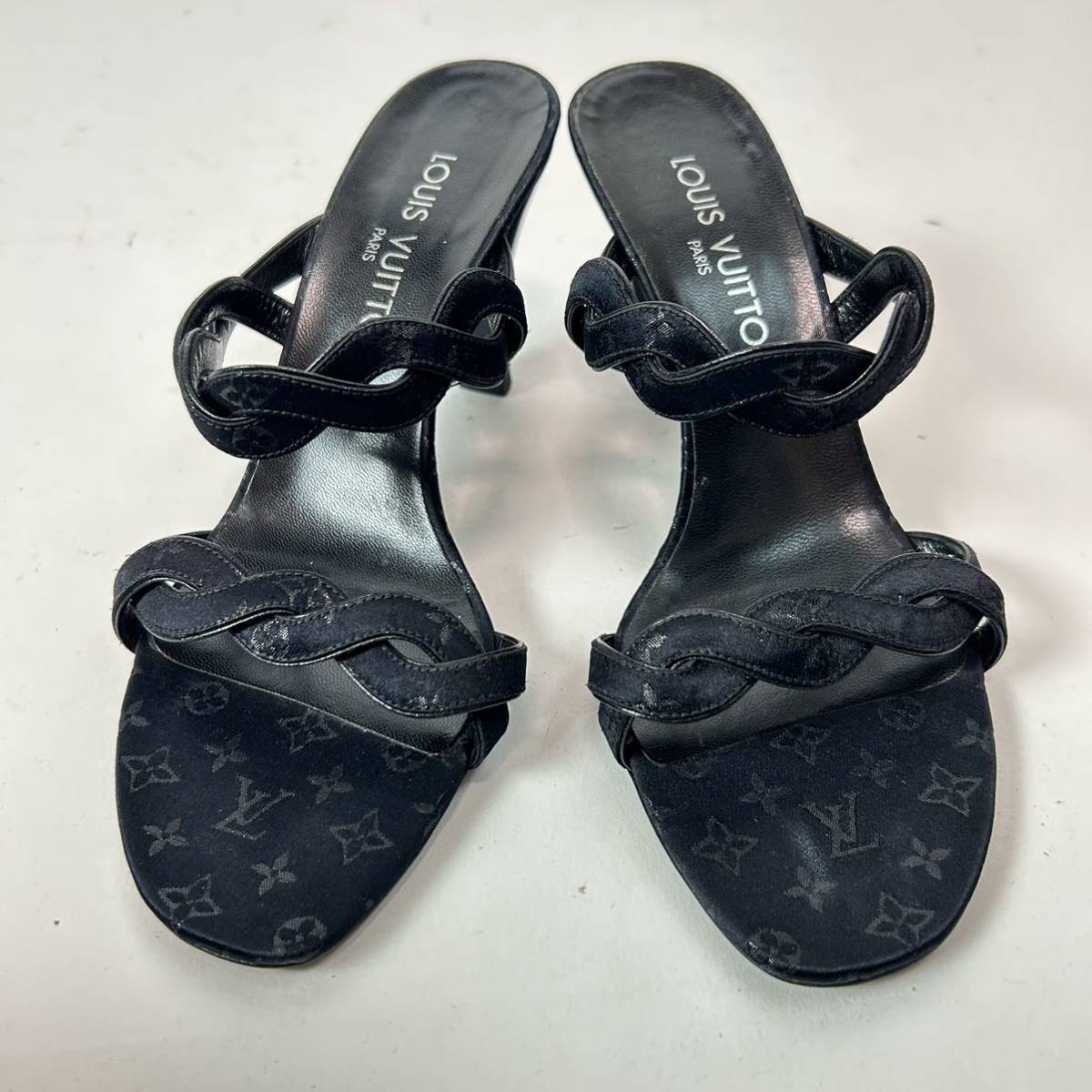 a242 LOUIS VUITTON ルイヴィトン モノグラムミニ ミュール サンダル
