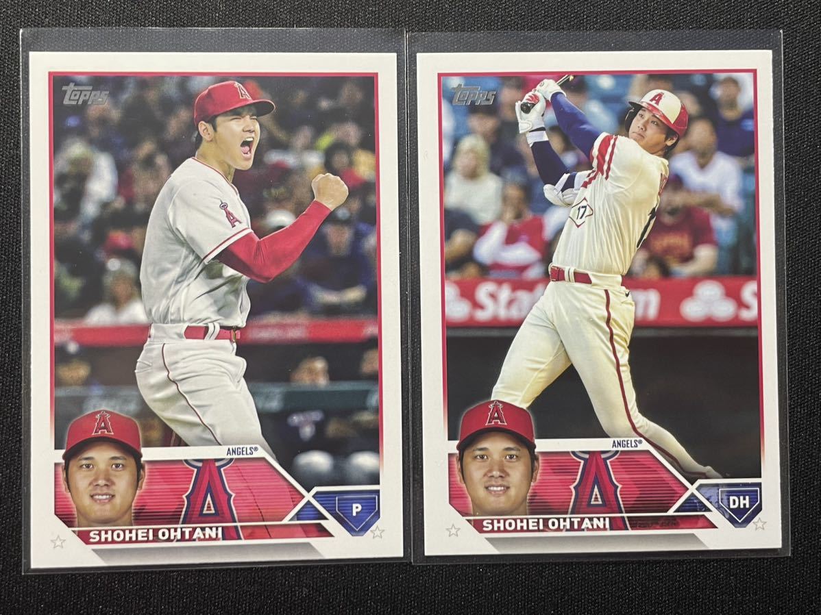 大谷翔平 Shohei Ohtani 2023 Topps Series Base Card SET NBAカード