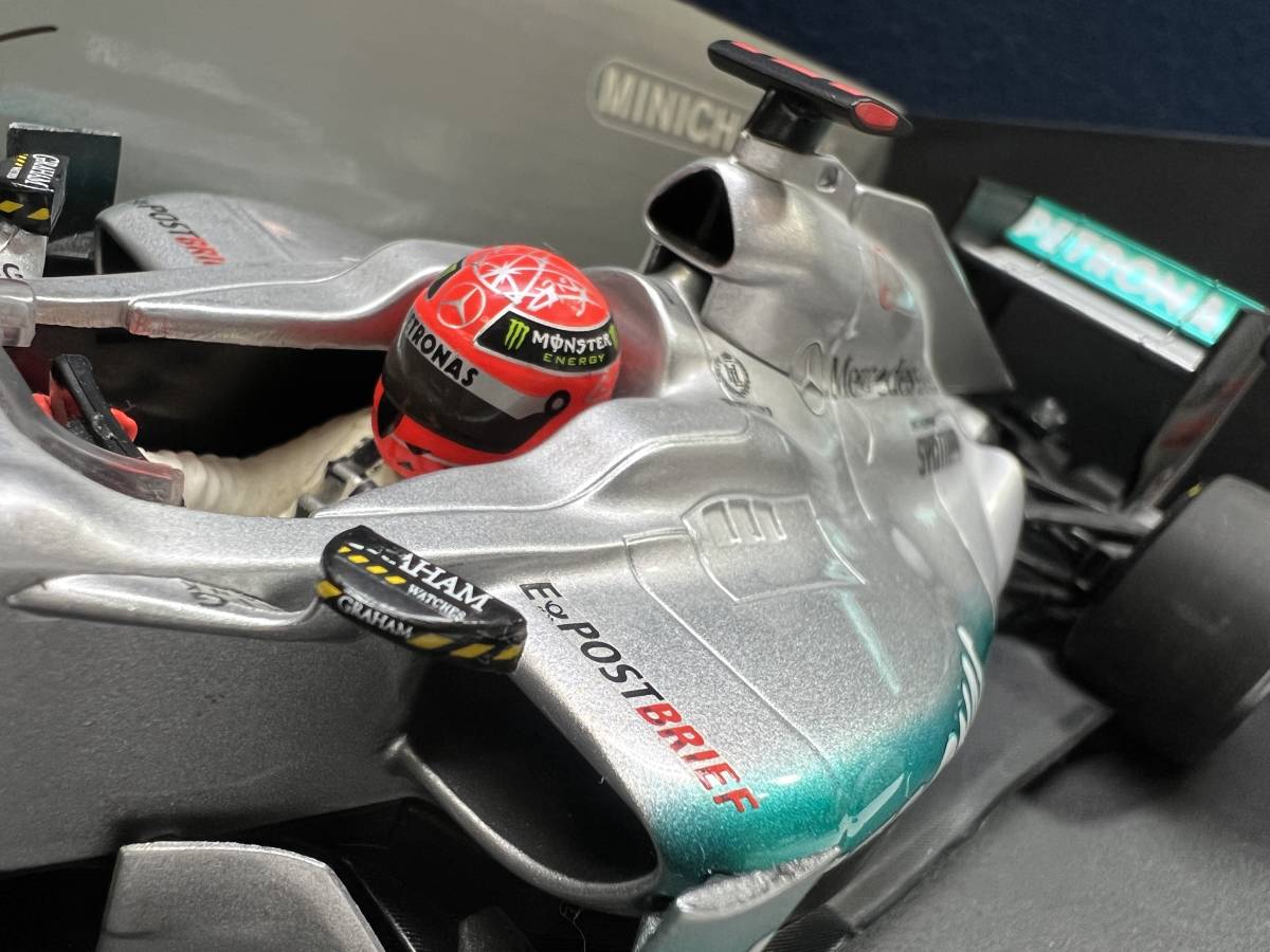 メルセデス AMG ペトロナス F1 ミニチャンプス 1/18 シューマッハ