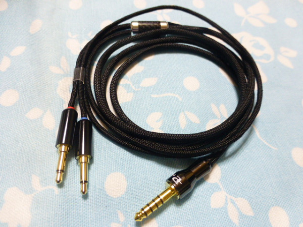 DENON AH-D9200 AH-D7200 FOCAL ELEAR STELLIA cable MOGAMI 2944 4.4mm5 ultimate ( L character extension correspondence possible ) AH-D7100 ZX300 Cayin N8 WM1Z WM1A