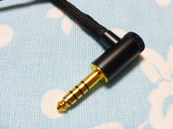 切込み入り MMCX ストレートダウン 102SSC 八芯 ブレイド編 4.4mm5極 L