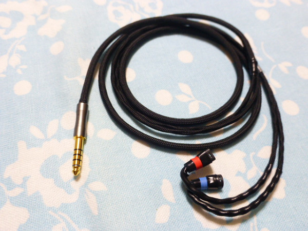 SENNHEISER IE8 IE80 IE80S 用 Shure掛け仕様 MOGAMI 2944 4.4mm5極 トープラ販売 超々スリム ( 2799 可) ZX300 Fiio M17 ZEN DAC ZEN CAN_画像1