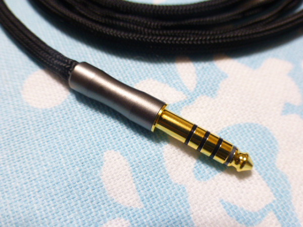 SENNHEISER IE8 IE80 IE80S 用 Shure掛け仕様 MOGAMI 2944 4.4mm5極 トープラ販売 超々スリム ( 2799 可) ZX300 Fiio M17 ZEN DAC ZEN CAN_画像2