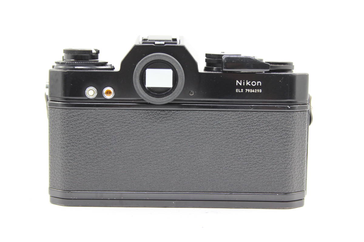 【返品保証】 ニコン Nikon EL2 ブラック NIKKOR Ai 135mm F2.8 ボディレンズセット C9263_画像4