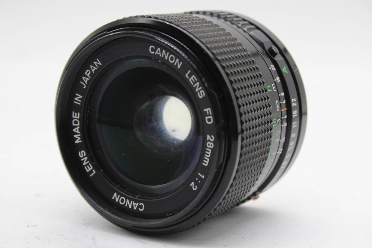 SALE】 FD Canon キャノン 【訳あり品】 28mm C9278 レンズ F2