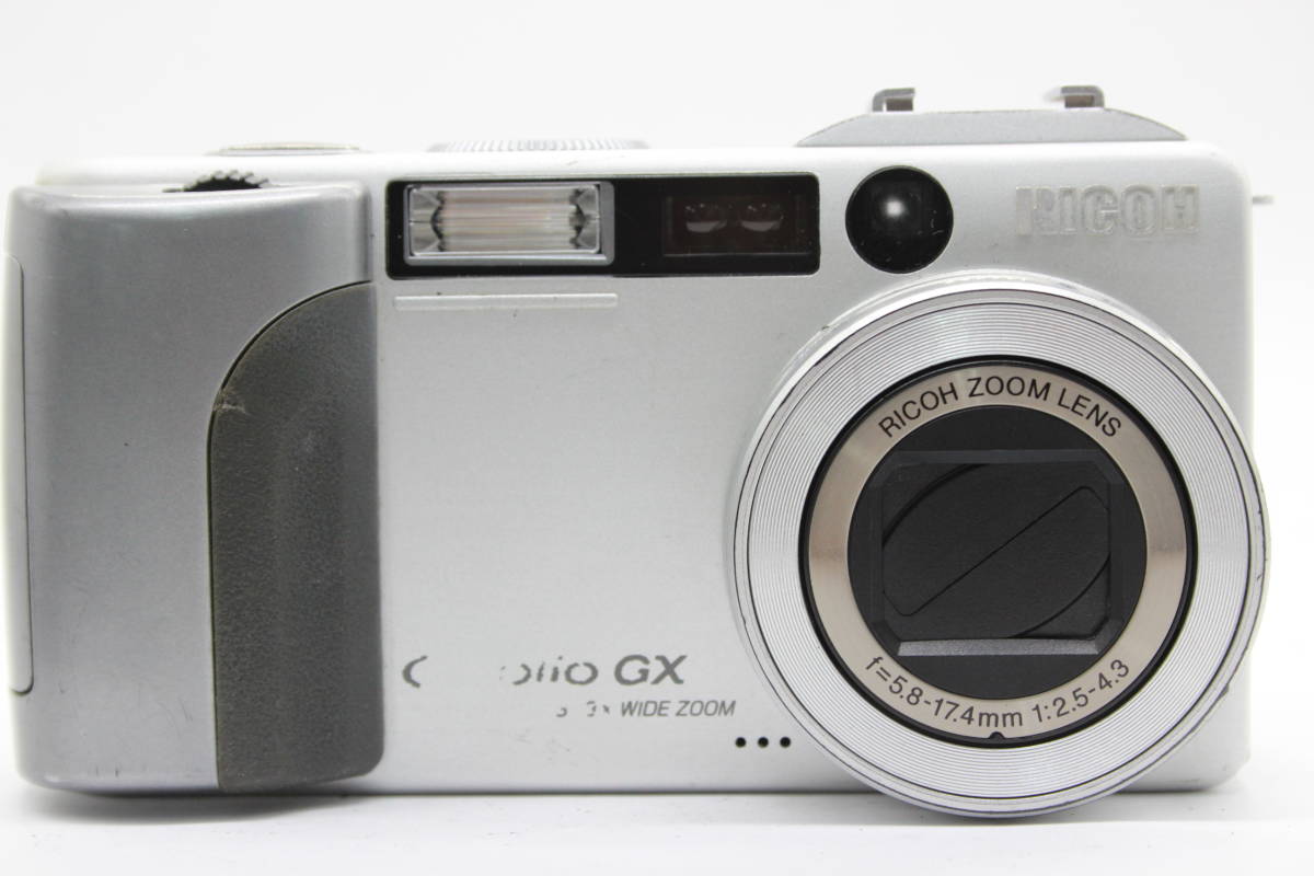 【返品保証】 リコー Ricoh Caplio GX 3x Wide バッテリー付き コンパクトデジタルカメラ C9460_画像1