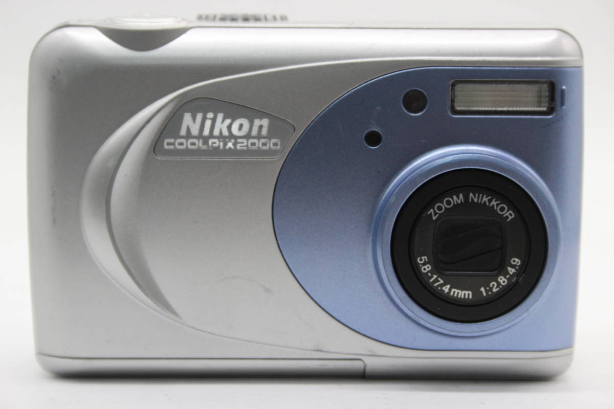 返品保証】 【便利な単三電池で使用可】ニコン Nikon Coolpix E2000