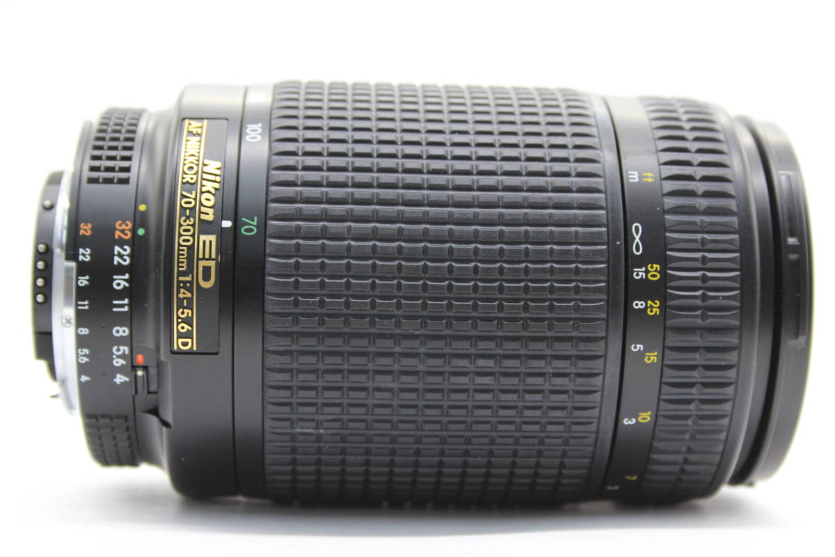 【返品保証】 ニコン Nikon ED AF Nikkor 70-300mm F4-5.6 D 前後キャップ付き レンズ C9467_画像3