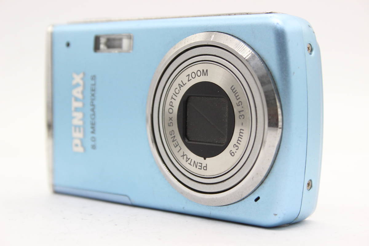 新作人気 M50 Optio Pentax ペンタックス 【返品保証】 ブルー C9488