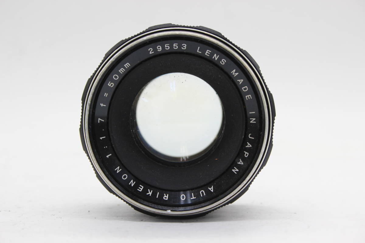 【訳あり品】 リコー Ricohflex TLS401 ブラック / Auto Rikenon 50mm F1.7 M42マウントレンズ C9514_画像9