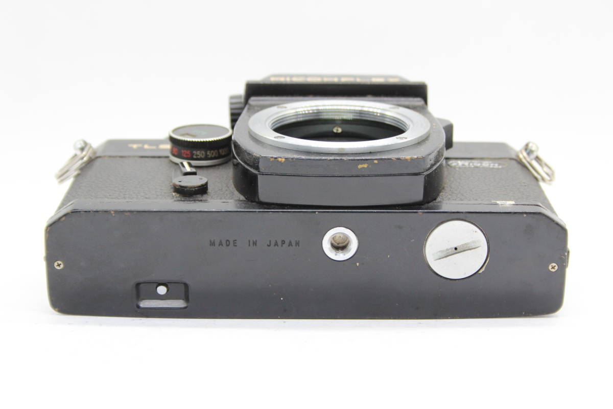 【訳あり品】 リコー Ricohflex TLS401 ブラック / Auto Rikenon 50mm F1.7 M42マウントレンズ C9514_画像7