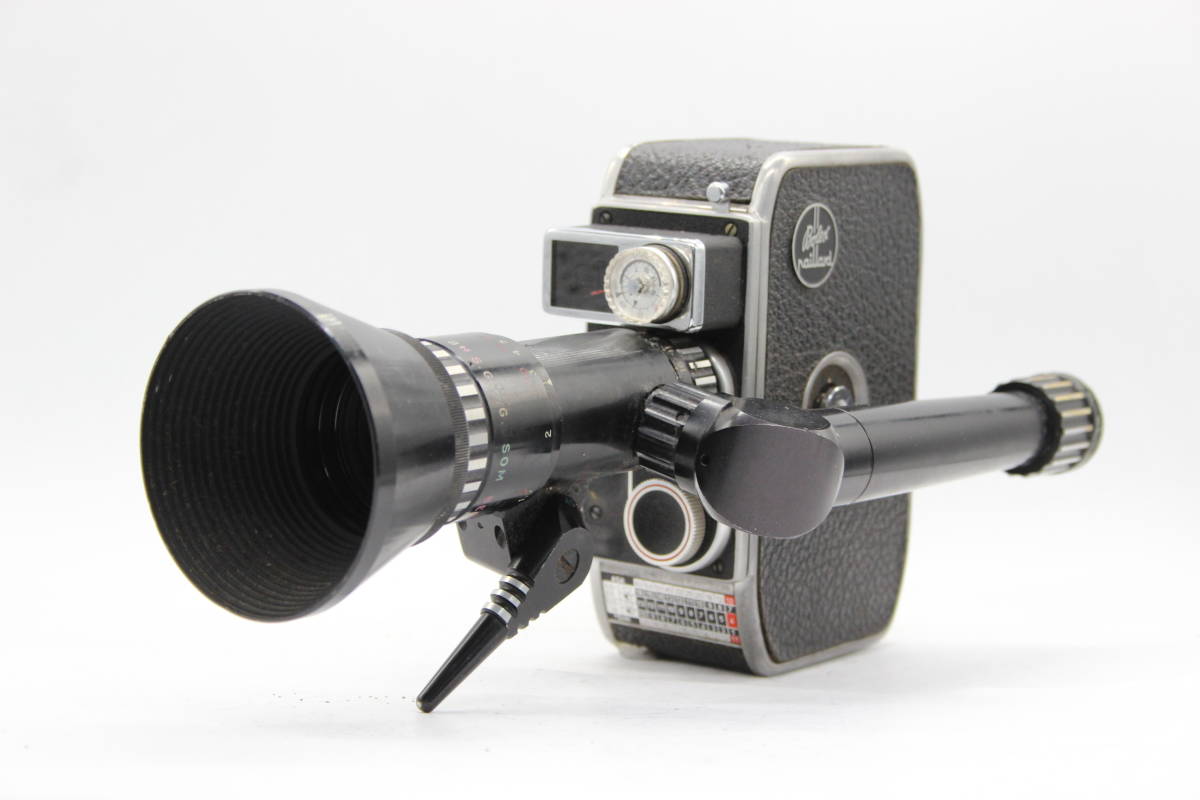 [ goods with special circumstances ] Paillard Bolex / Pan-Cinor 8-40mm F1.9sine camera C9526