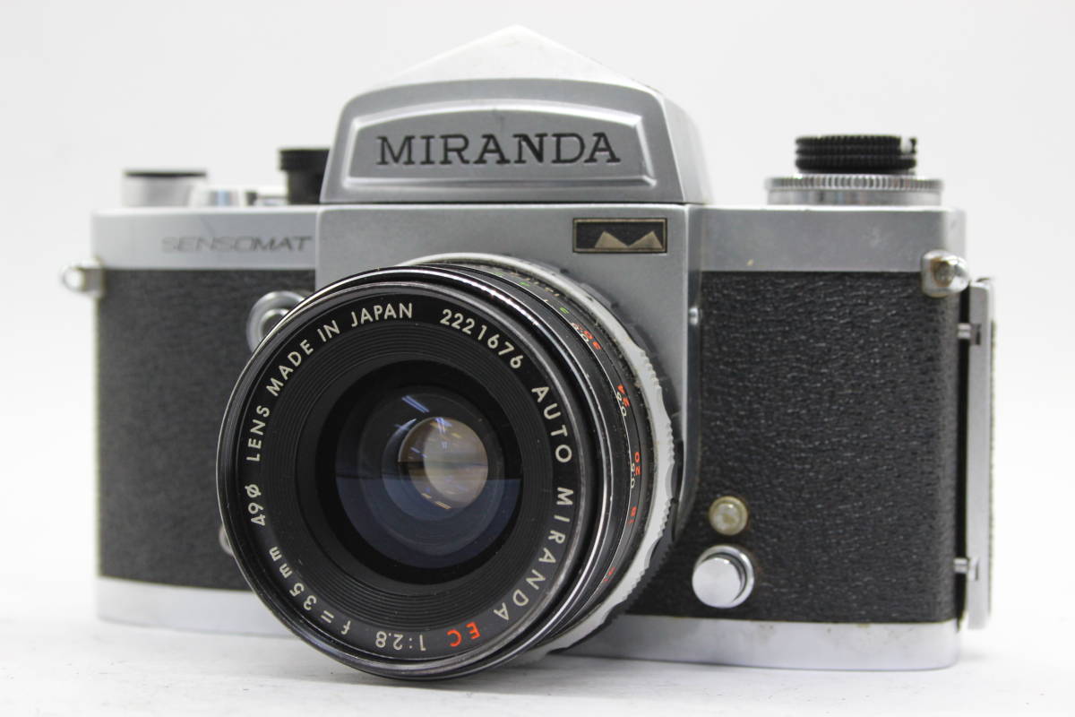 【訳あり品】 ミランダ MIRANDA SENSOMAT AUTO MIRANDA EC 35mm F2.8 ボディレンズセット C9555_画像1