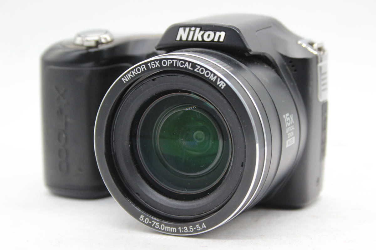 【返品保証】 【便利な単三電池で使用可】ニコン Nikon Coolpix L100 Nikkor 15x コンパクトデジタルカメラ C9930