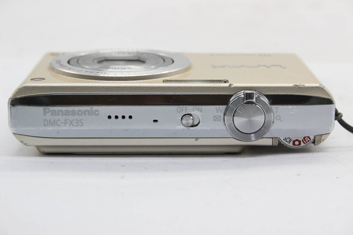 【返品保証】 パナソニック Panasonic Lumix DMC-FX35 25mm Wide バッテリー付き コンパクトデジタルカメラ C9936_画像6