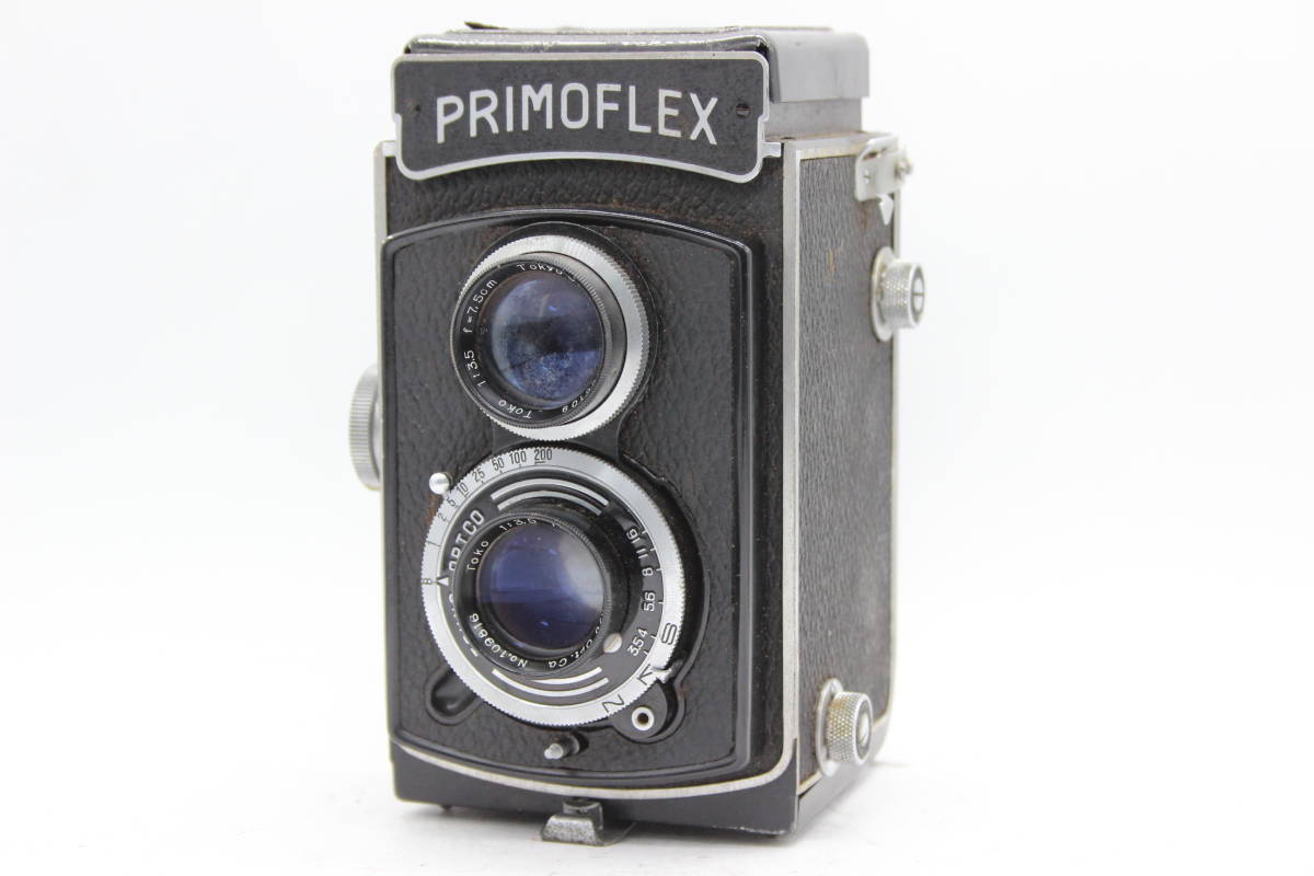 国内即発送】 PRIMOFLEX 【訳あり品】 Toko C9940 二眼カメラ F4.5 7.5
