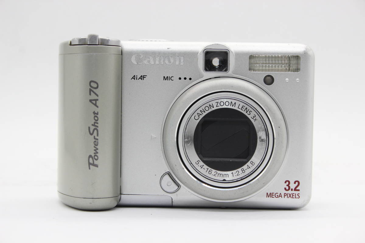 【返品保証】 【便利な単三電池で使用可】キャノン Canon PowerShot A70 3x コンパクトデジタルカメラ s13_画像2