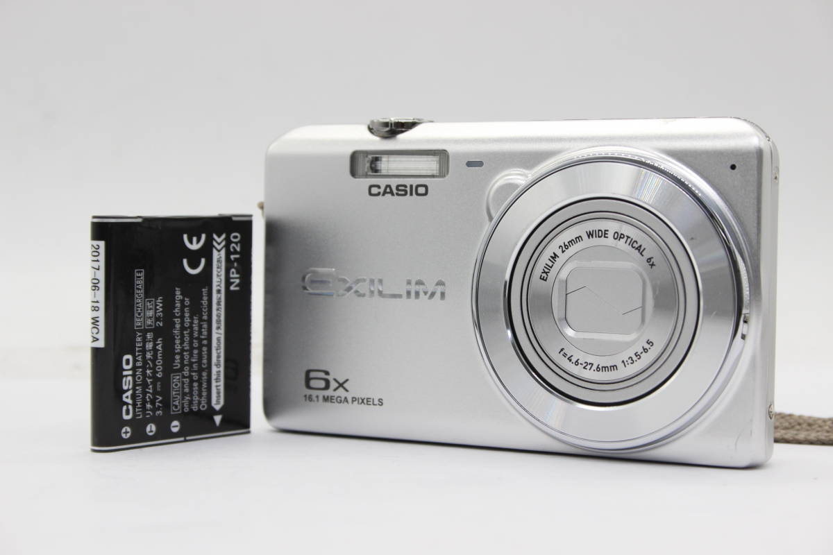 【美品 返品保証】 カシオ Casio Exilim EX-ZS29 26mm Wide 6x バッテリー付き コンパクトデジタルカメラ s32