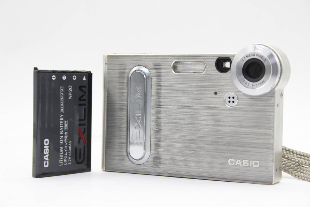 【返品保証】 カシオ Casio Exilim EX-S3 7.1mm F4.2 バッテリー付き コンパクトデジタルカメラ s72