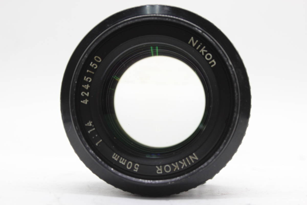 【返品保証】 ニコン Nikon FM Nikkor 50mm F1.4 Ai ボディレンズセット s156_画像9