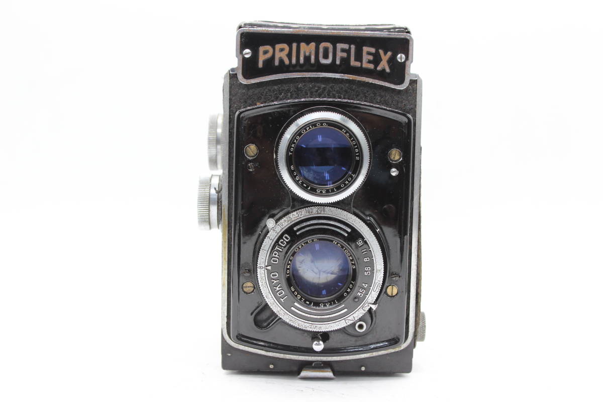 【訳あり品】 プリモフレックス Primoflex Toko 7.5cm F3.5 二眼カメラ s161_画像2
