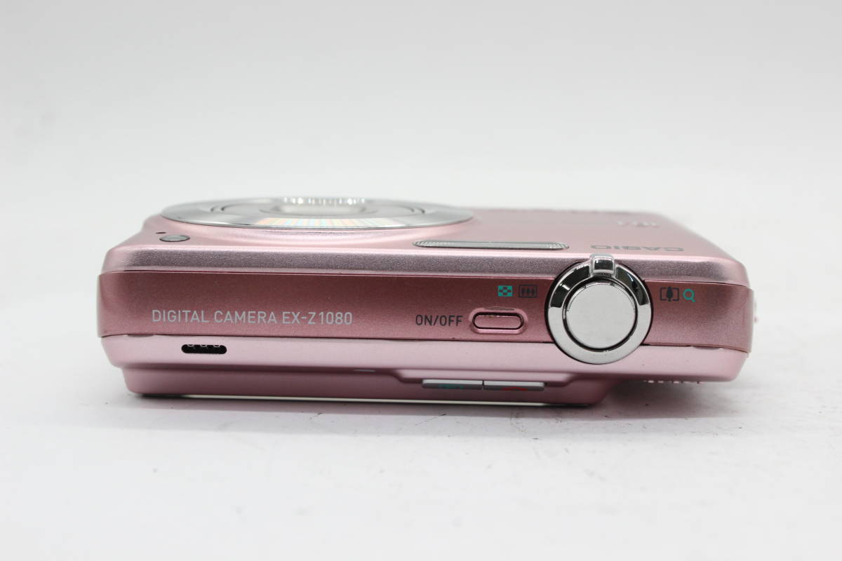 【美品 返品保証】 【元箱付き】カシオ Casio Exilim EX-Z1080 ピンク 3x バッテリー チャージャー付き コンパクトデジタルカメラ s167_画像6