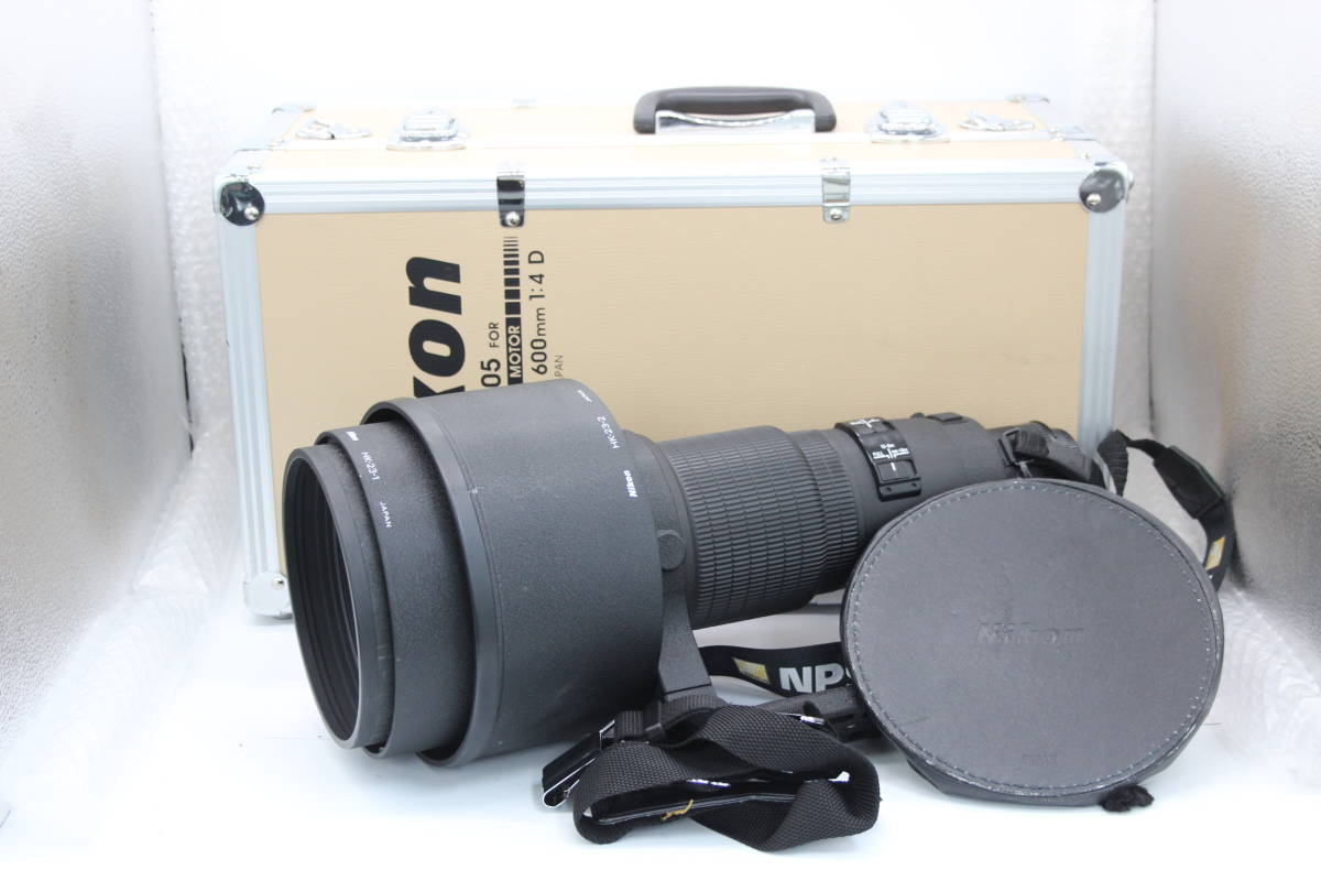 定番 600mm AF-S Nikon ニコン 【ケース付属】 返品保証】 【美品 F4