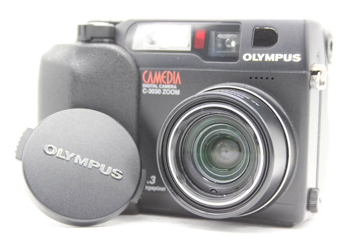 [ returned goods guarantee ] [ convenient AA battery . use possible ] Olympus Olympus CAMEDIA C-3030 Zoom 3x compact digital camera s187