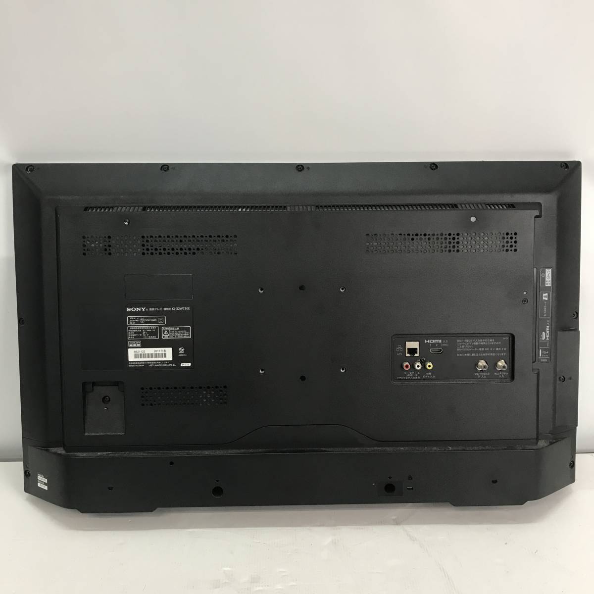 中古品のSONY製液晶テレビ・KJ-32W730E・2017年製です。 (No 中古品のSONY製液晶テレビ・KJ-32W730E・2017年製です。 (No