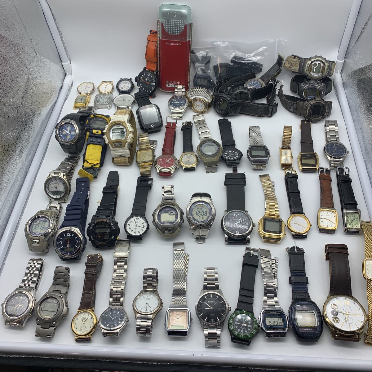 JUNK品 腕時計 まとめ セット CASIO SEIKO ELGIN G-SHOCK Baby-g