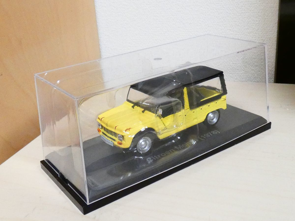 国産名車コレクション 1/43 シトロエン メアリ citroen mary 1978 黄色 旧車 クラシックカー ミニカー_画像7